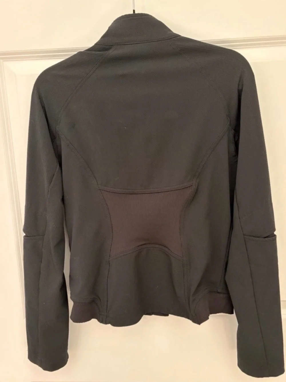 Nike Sphere Dry Full Zip Jacket Women Small Black Athletic Running Zip Up - Picture 5 of 6